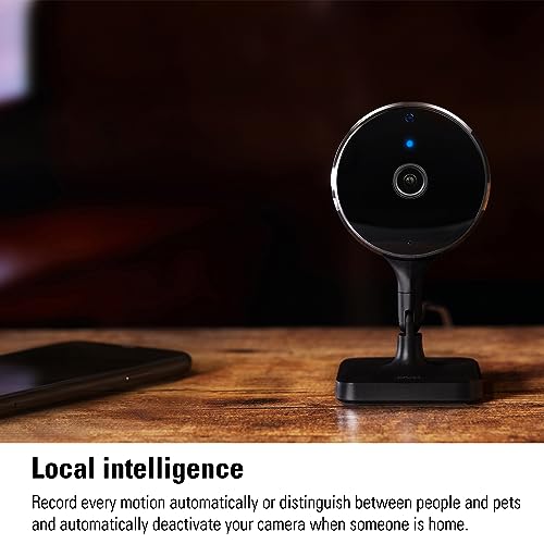 Eve Cam (Apple Home) – Smart Indoor Camera, 1080p Resolution, Wi-Fi, 100% Privacy, HomeKit Secure Video, iPhone Notifications, Microphone & Speaker, Night Vision, Flexible Installation - Image 2