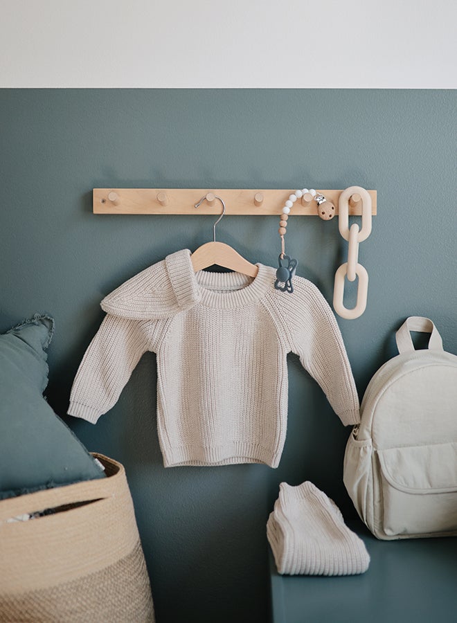 FRIGG Butterfly Anatomical Silicone Baby Pacifier 0-6M 1-Pack Sage - Size 1 - Image 5