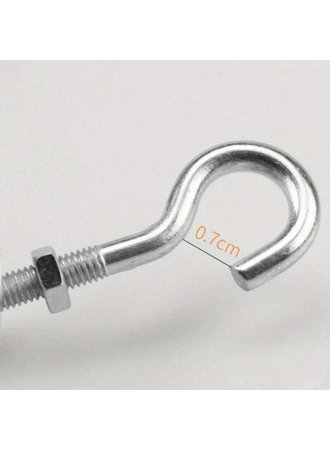 6Pcs Heavy Duty Metal Ceiling Hooks Industrial Spring Toggle Wing Bolt Hangers - Image 5