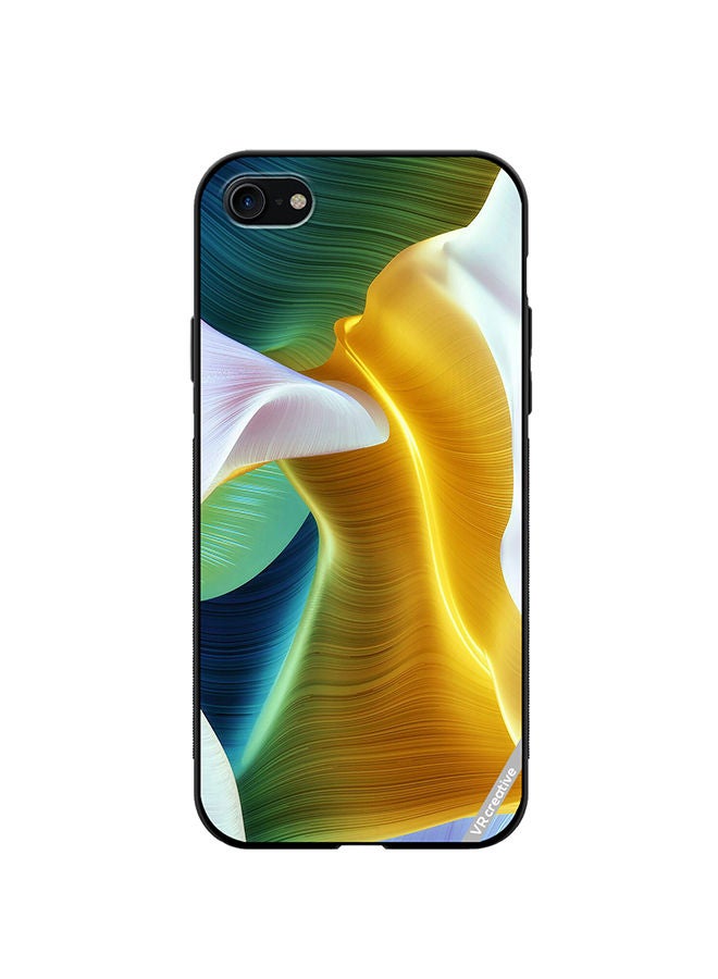 VR CREATIVE Protective Case Cover For Apple iPhone SE (2022) Layers Design Multicolour - Image 1