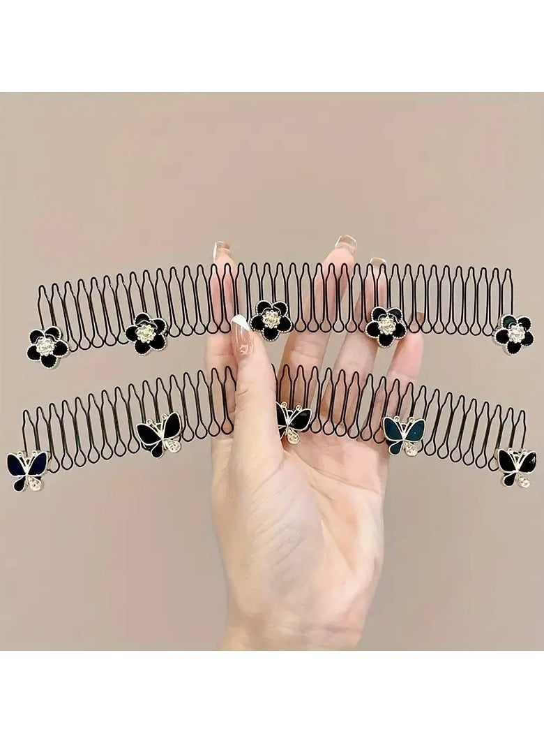 Goolsky Elastic Hair Clip, Broken Hair Plate Headband, Fixed Comb for Thin And Thick Hair, Gift Hair Clip for Men Women, Hair Band - Image 4