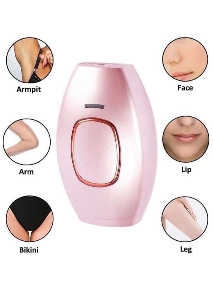 ORiTi جهاز إزالة الشعر بالليزر IPL صغير محمول باليد باللون الوردي - Image 5