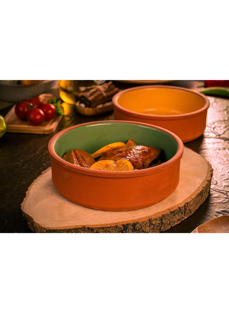 لوكسيول أواني طين طهي من لوكس يول – مصنوعة يدوياً في تركيا – صديقة للبيئة وآمنة للفرن والميكروويف والغسالة – متوفرة بألوان بني وأخضر وأصفر وأزرق وطبيعية غير مغطاة – مقاسات: ١٦×٤، ١٦×٧٫٥، ١٩×٦، ٢٢×١١×٤٫٥ سم – تحافظ على نكهة وحرارة الطعام – مثالية للحساء، اليخنات، المؤكلات المخبوزة، تقديم أنيق لعائلتك وضيوفك – هدية مثالية للأعراس، الانتقالات، محبي الطبخ الصحي والمستدام – طين تركي ناتج عالي الجودة مخبوز بالفرن – آمن للطعام، بدون مواد كيميائية ضارة وخالية من BPA – تغليف قابل لإعادة التدوير – توصية الطهاة، تقييم ٥ نجوم من العملاء – ماركة لوكس يول – تجربة طهي تقليدية تركية تضيف لمسات ريفية وأصيلة على مائدتك - Image 5