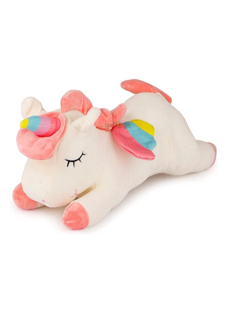 Plush Plush Unicorn Stuffed Animal Pillows Toy Cute Soft Colorful Rainbow  - Image 1