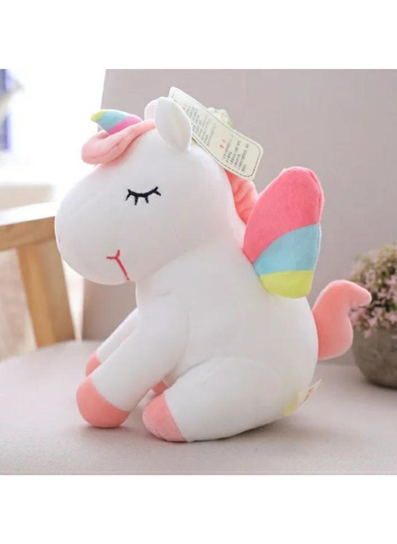 Plush Plush Unicorn Stuffed Animal Pillows Toy Cute Soft Colorful Rainbow  - Image 2