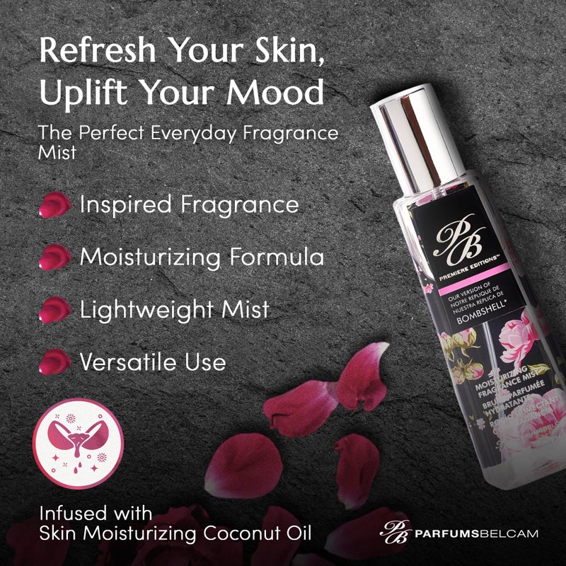 PB ParfumsBelcam PB بارفومز بيلكام علاج الحمام الإصدار الأول نسخة من رذاذ الترطيب، بومب شيل، 8 أونصة سائلة - Image 3