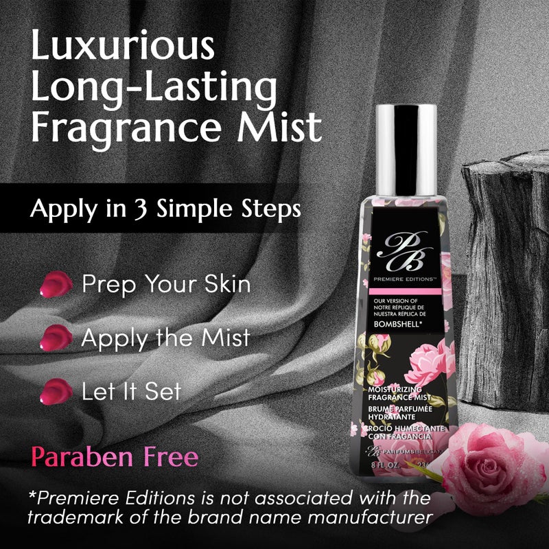 PB ParfumsBelcam PB بارفومز بيلكام علاج الحمام الإصدار الأول نسخة من رذاذ الترطيب، بومب شيل، 8 أونصة سائلة - Image 4
