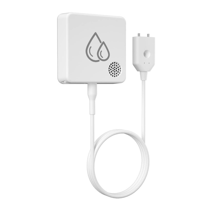 MOCREO SW2 Water Leak Detector Sensor with 95dB Alarm No Subscription Fee Home Wireless Flood Monitor for Basement Laundry Pipe Leakage Sink OverflowMOCREO Hub Required
