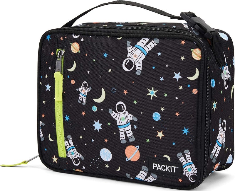 PackIt Freezable Classic Lunch Box Spaceman Freezable Snack Bag Spaceman - Image 2