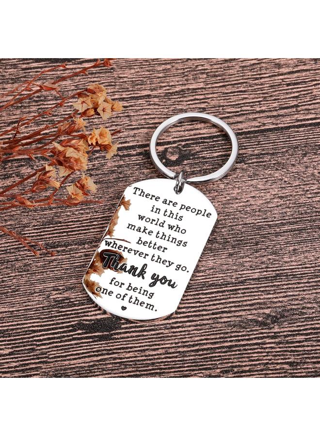 Bluejw Boss Day Gifts Thank You Gifts for Women Men Coworker Employee Appreciation Gift for Boss Male Retirement Going Away Leaving Gifts Ideas for Teachers Office Inspirational Birthday Retired Keychain - Image 4