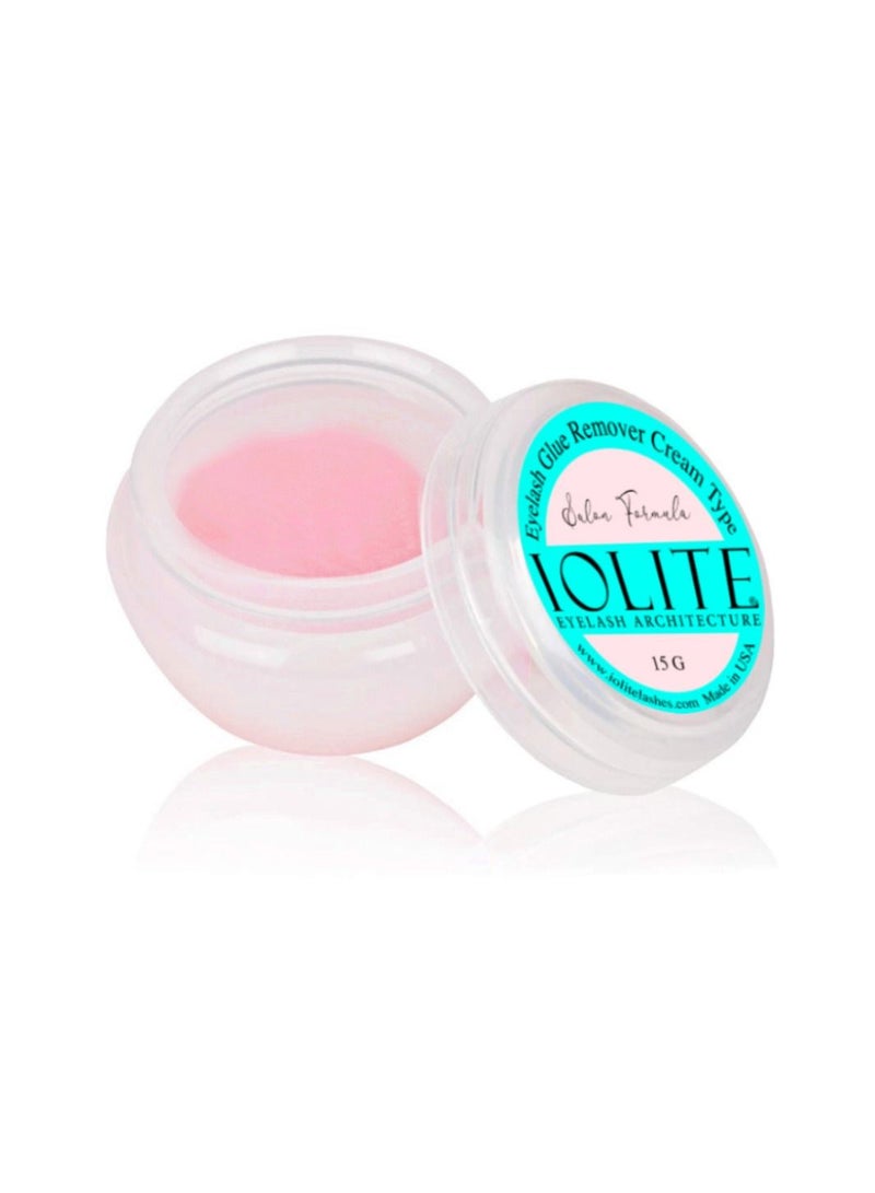 IOLITE Iolite Lash Glue Remover Cream Type 15g Rose