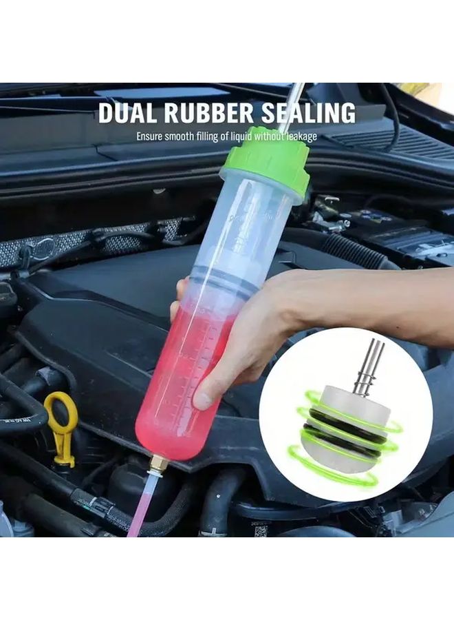 500cc Heavy Duty Manual Car Oil Transfer Pump with Hoses Multipurpose for Fluid Extraction - Image 3