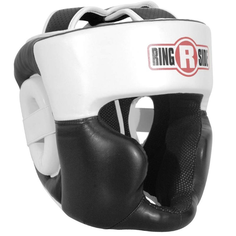 Ringside New Full Face Training Headgear, Black, Large - Image 1