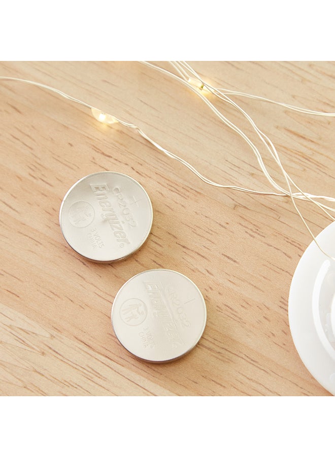 Energizer مجموعة بطاريات CR2032 من قطعتين 0.5 × 9 × 4.5 سم - Image 2