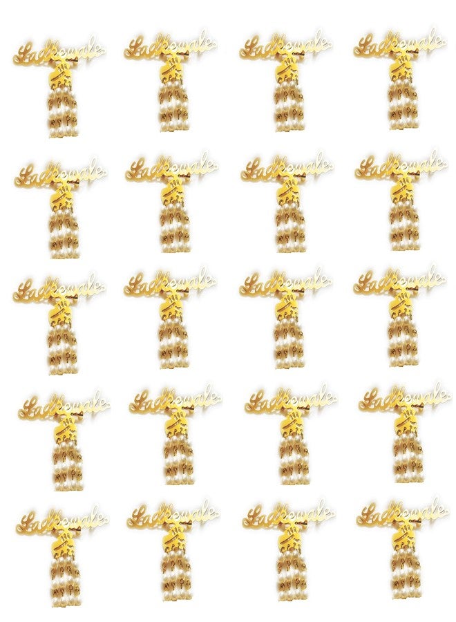 SHOPOBUDDY Ladkewale Gold Plated Brouch/Brooch Pin Pack for Men & Women (20) - Image 1