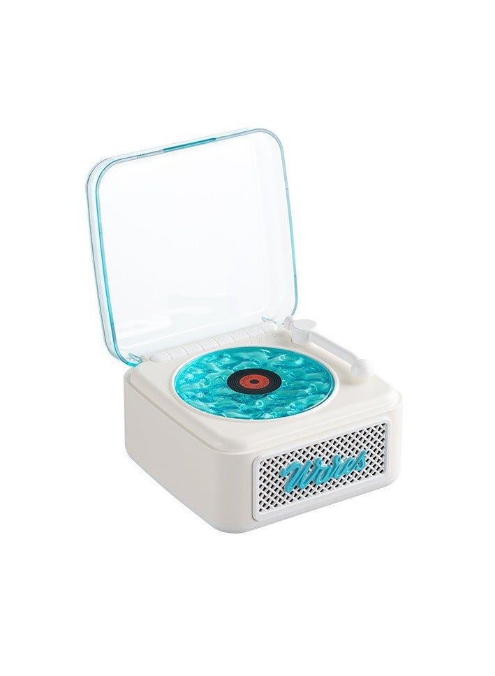 Retro White Noise Wireless Small High-Frequency Bluetooth Speaker - Image 1