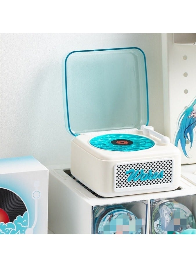 Retro White Noise Wireless Small High-Frequency Bluetooth Speaker - Image 2