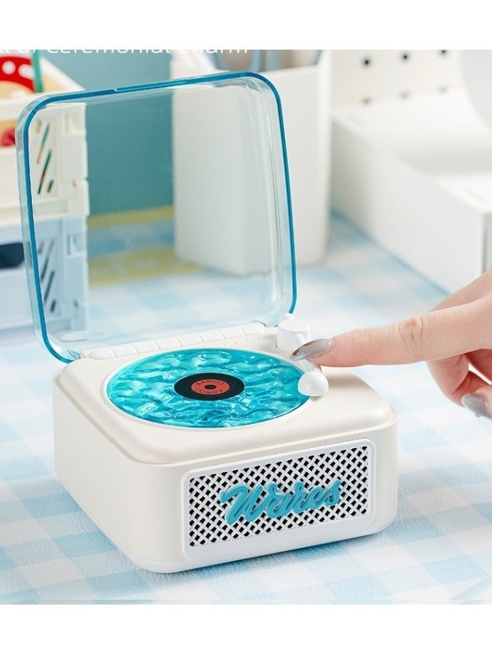 Retro White Noise Wireless Small High-Frequency Bluetooth Speaker - Image 3