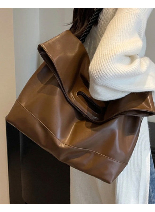 Josiny Qixi Festival Gift】women's Soft Tote Bag, Large Capacity, Fashionable And Versatile Messenger Bag, Crossbody Shoulder Bag For Women - Image 1