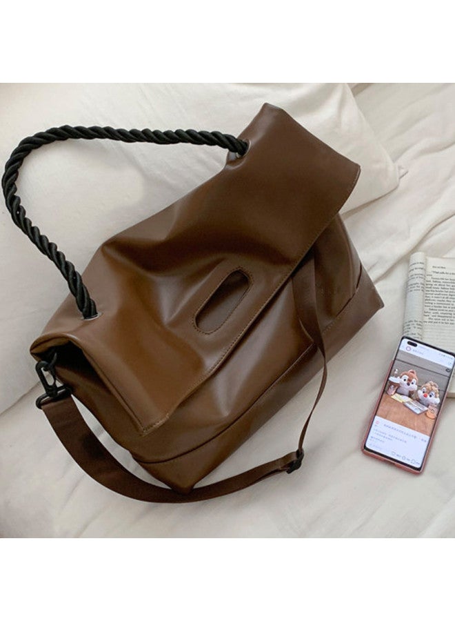 Josiny Qixi Festival Gift】women's Soft Tote Bag, Large Capacity, Fashionable And Versatile Messenger Bag, Crossbody Shoulder Bag For Women - Image 4