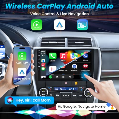 Jufodrca [8Core] Car Radio Stereo for Toyota Camry 2012-2014: 10" 1280 * 800 HD Touchscreen Replacement with Wireless Carplay Android Auto 5GWiFi Bluetooth5.0 FM GPS Backup Camera - Image 5