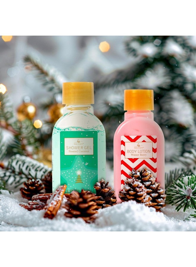 BODY & EARTH Christmas Advent Calendar 2024, 12 Days of Holiday Advent Calendar for Women, BODY & EARTH Spa Gift Baskets with Snowman Bath Bomb, Scented Candle, Christmas Hat, New Year Bath Set for Women - Image 4