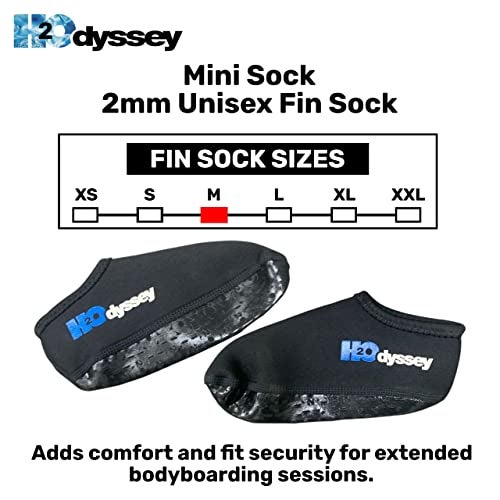 H2ODYSSEY Mini Sock2mm Unisex Fin Sock (Medium) - Image 4