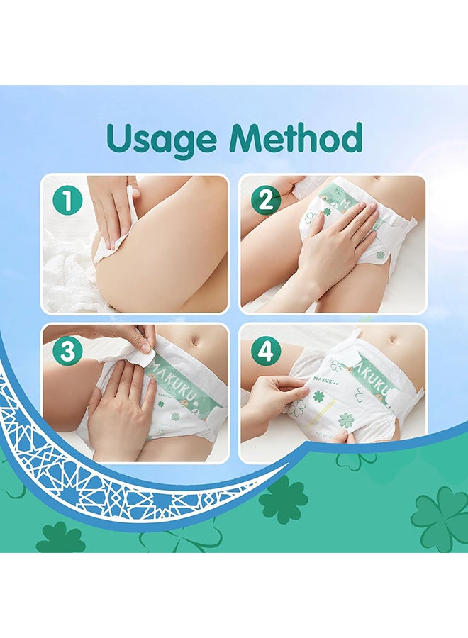 Daily Care Tape Diapers - Size 3 (6-11kg) | 4-6 months | 108 Pieces