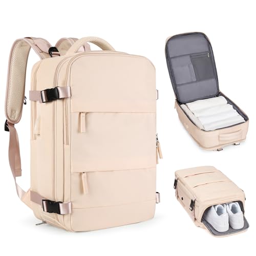 coofay Large Carry On Backpack Flight Approved Personal Item Travel Backpack For Women Airline Approved Waterproof Sports Luggage Backpack Casual Daypack Small Hiking Backpack - Image 1