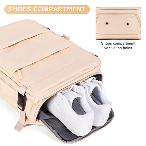coofay Large Carry On Backpack Flight Approved Personal Item Travel Backpack For Women Airline Approved Waterproof Sports Luggage Backpack Casual Daypack Small Hiking Backpack - Image 5