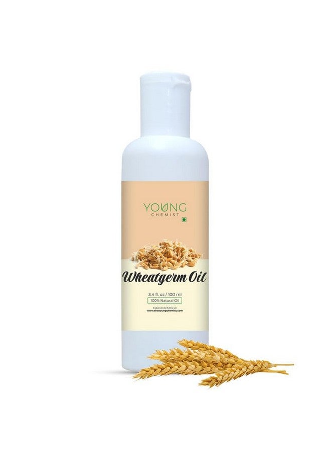 Young Chemist زيت جنين القمح البكر المضغوط على البارد من يونغ كيميست - 100 مل، مرطب طبيعي للوجه والشعر والبشرة، جودة صالحة للأكل - Image 1
