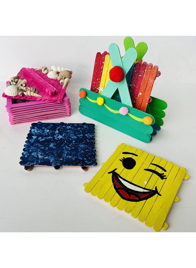 Webby DIY Art and Craft Wooden Coaster & Storage Box Build and Paint Activity Kit, Birthday Return Gift for Kids, Boys & Girls Toy - Image 2