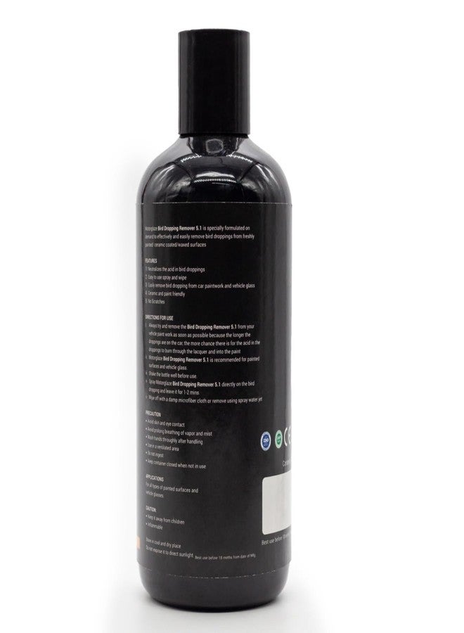 Motorglaze Bird Dropping Remover 5.1 - Specialized Formula to Remove Bird droppings from All car Parts. Safe to use and Also Recommended for Ceramic Coated Cars, Easy to Clean. - Image 3