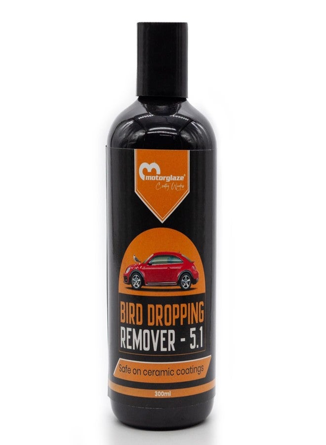 Motorglaze Bird Dropping Remover 5.1 - Specialized Formula to Remove Bird droppings from All car Parts. Safe to use and Also Recommended for Ceramic Coated Cars, Easy to Clean. - Image 1