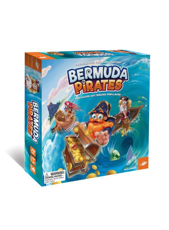 FoxMind Games: Bermuda Pirates Magnetic Board Game For Kids, Captivating Pirate Adventure For Family And Friends, 2 To 4 Players, For Ages 6 And Up - Image 2