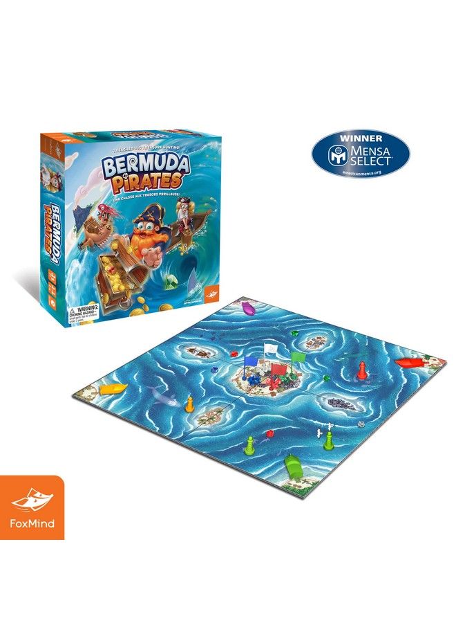 FoxMind Games: Bermuda Pirates Magnetic Board Game For Kids, Captivating Pirate Adventure For Family And Friends, 2 To 4 Players, For Ages 6 And Up - Image 3