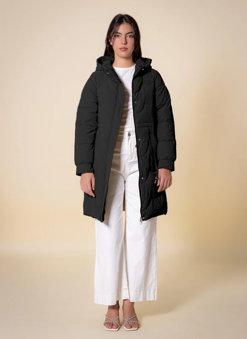 DETAILED PUFFER JACKET