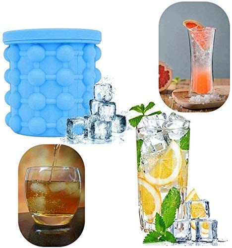 Vyoma Ice Cube Maker The Innovation Space Saving Ice Cube Genie Bucket Revolutionary Space Saving IceBall Makers for Home Party and Picnic - Image 5