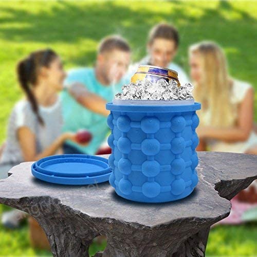 Vyoma Ice Cube Maker The Innovation Space Saving Ice Cube Genie Bucket Revolutionary Space Saving IceBall Makers for Home Party and Picnic - Image 4