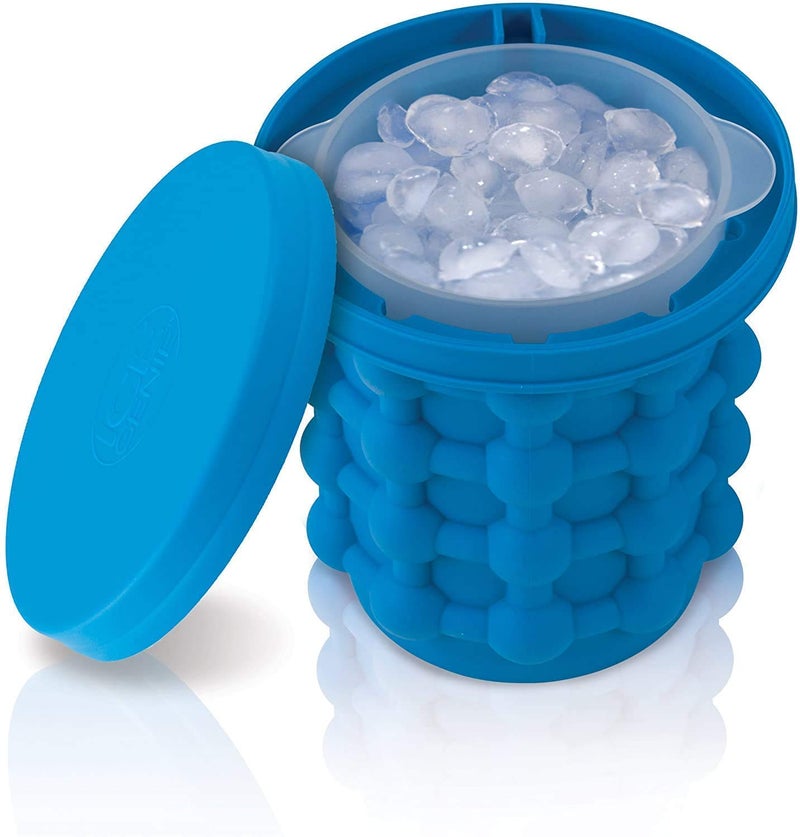 Vyoma Ice Cube Maker The Innovation Space Saving Ice Cube Genie Bucket Revolutionary Space Saving IceBall Makers for Home Party and Picnic - Image 2