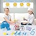 XZZO Doctor Kit for Kids 36 Pcs Doctor Play Set kit for Toddlers 35 with Medical Storage Bag Real Stethoscope Medical Kits Doctor Toys Fun Doctor Role Playing Game Gift for Kids Toddlers - Image 2