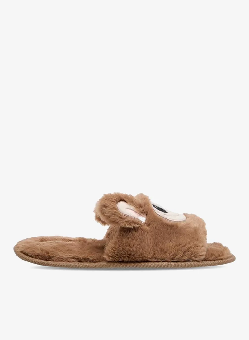 لو كونفورت شباشب نسائية فرو صناعي لغرفة النوم