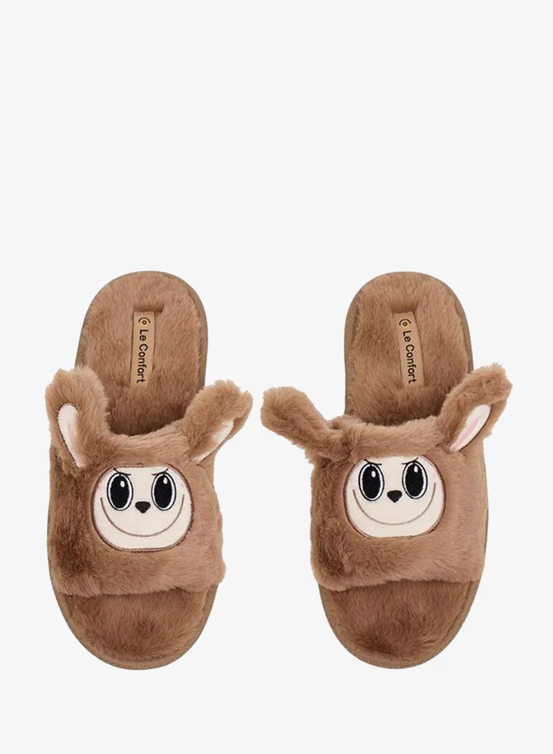 لو كونفورت شباشب نسائية فرو صناعي لغرفة النوم