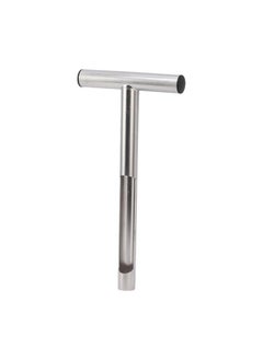 Thoraya Soil Sampler Probe 304 Stainless Steel Protable T Handle Soil Sampling Tool for Farm Garden Lawn 12in  - Image 3