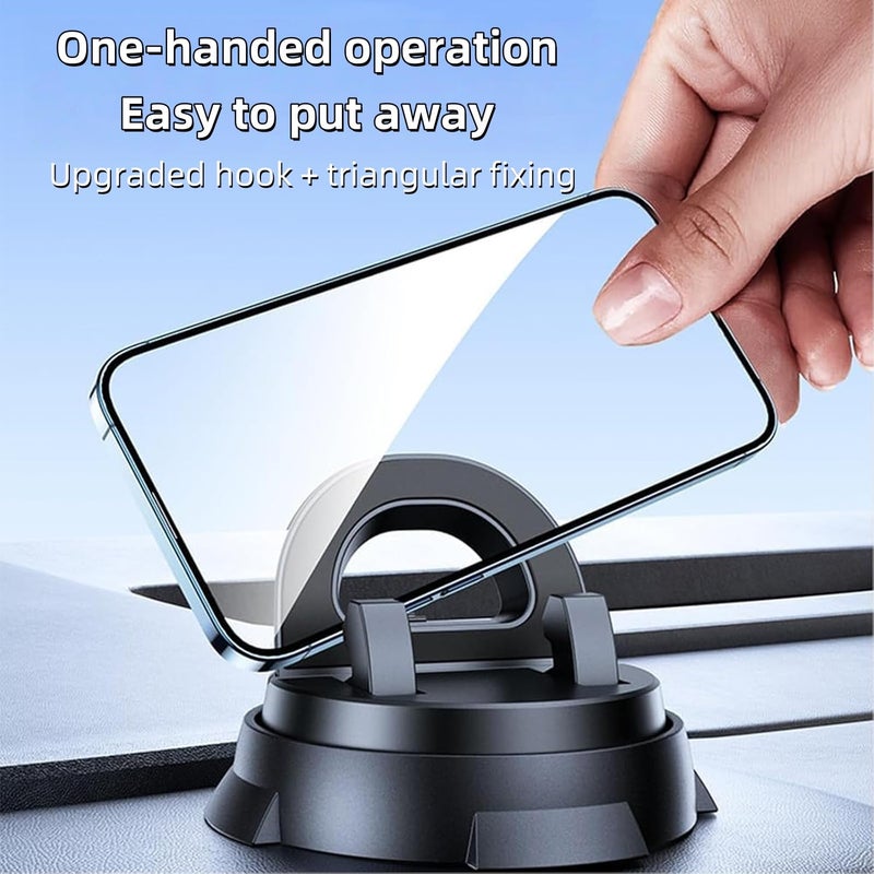 Universal Car Phone Holder Mount 360 Degree Rotatable Strong Adsorption Non Slip Base 1PCS - Image 4