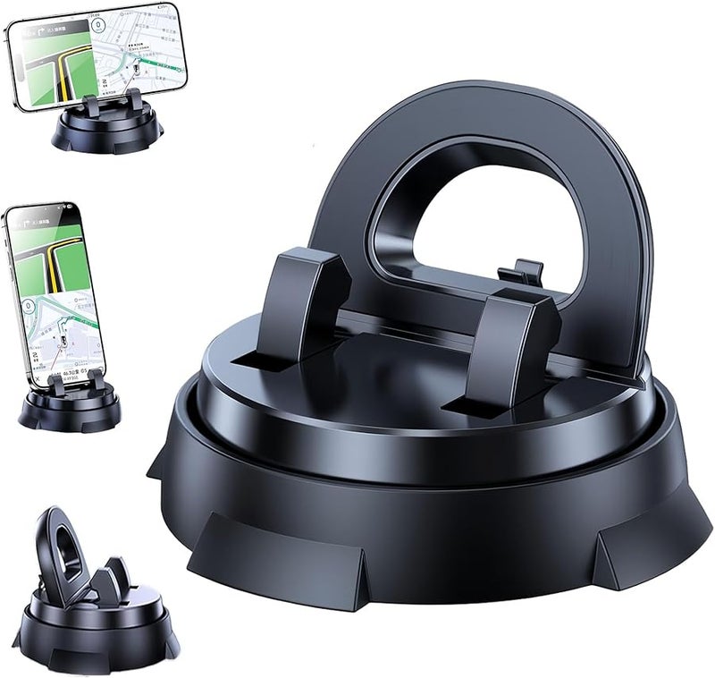 Universal Car Phone Holder Mount 360 Degree Rotatable Strong Adsorption Non Slip Base 1PCS - Image 1