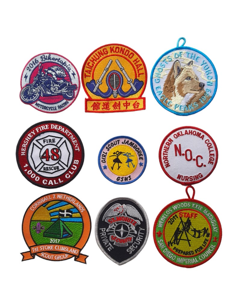 PINACO INDIA Random Assorted Embroidered Cloth Patches – Multicolor Applique Decorative Sewable Repair Patches for Clothing, Dresses, Hats, and Jeans (Pack of 5) - Image 4