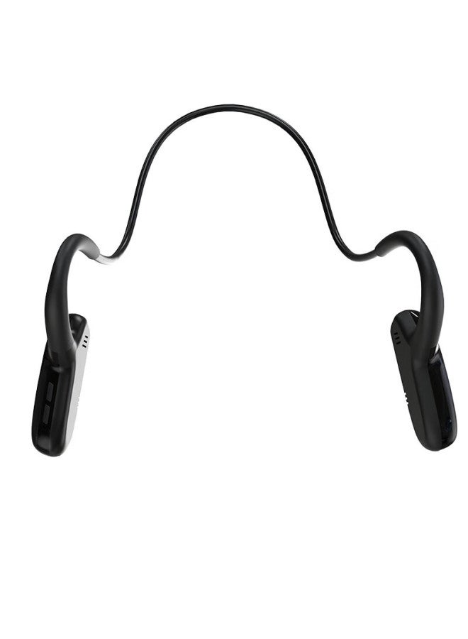 Wopow Bluetooth 5.3 Ear-hook Earphones Long Battery Life Wireless Music Gaming Sports Earbuds Compact Portable Black - Image 4