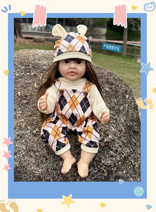 Baby doll, lifelike baby doll - A lifelike baby doll crafted from soft silicone material, 3D simulated series baby doll, suitable for all age groups. - Image 4