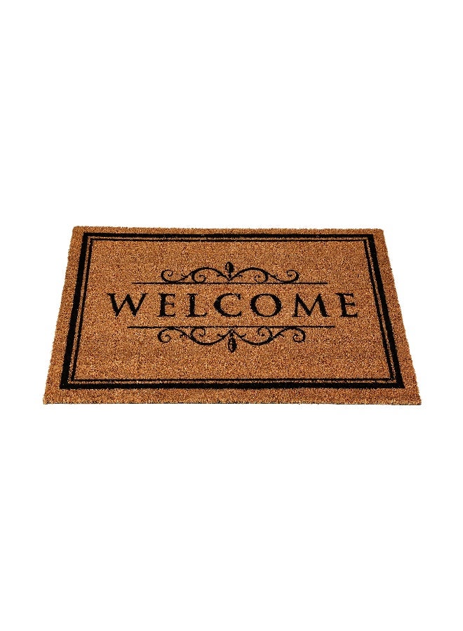 Pvc Backed Coir Mat Natural Painted 60x90 Cm - Image 2
